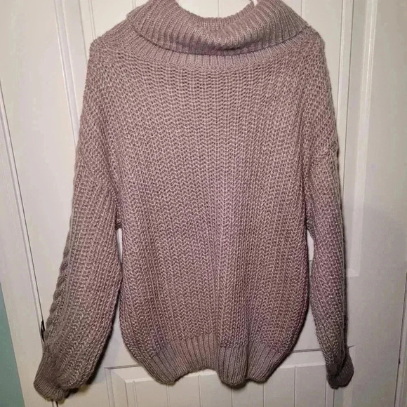 Kitted turtleneck sweater Oversize small - Picture 3 of 4